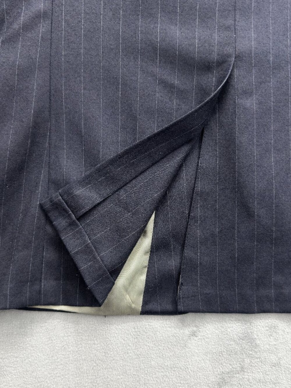 Cricketeer Frederick & Nelson Blazer Navy Pinstripe 100% Pure Wool Tailored USA - Picture 16 of 16